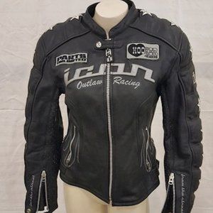 Super Cool Modern Women's Black Leather Jacket